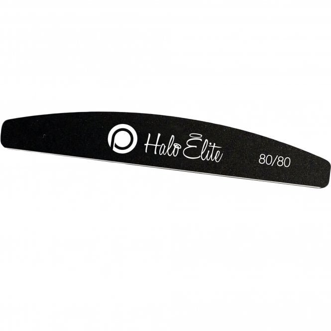 Halo Elite Black Moon Foam Nail File - 80/80 Grit (N1181)