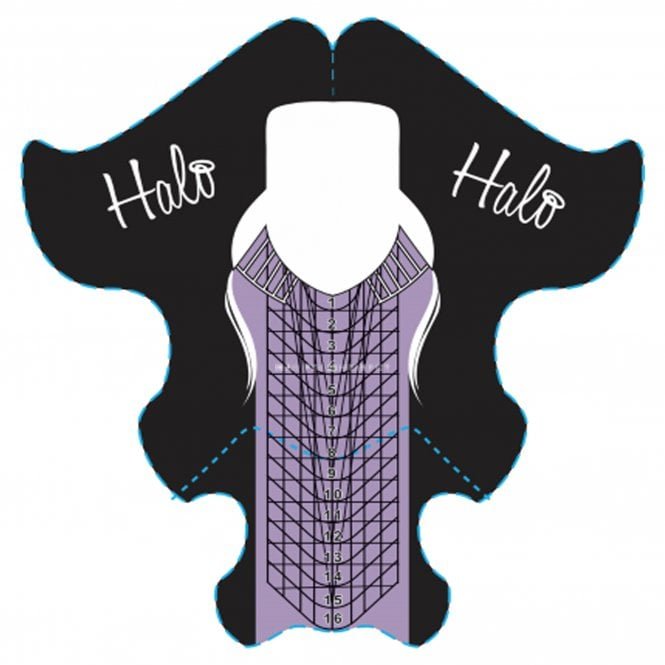 Halo Elite Dual Nail Forms - (10) (9098)