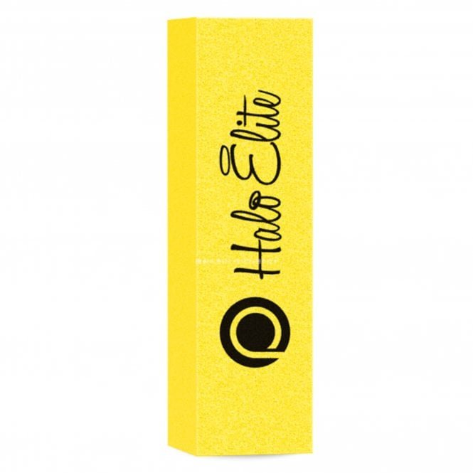 Halo Elite Yellow Block - 220 Grit Nail Buffing Block (N7501)