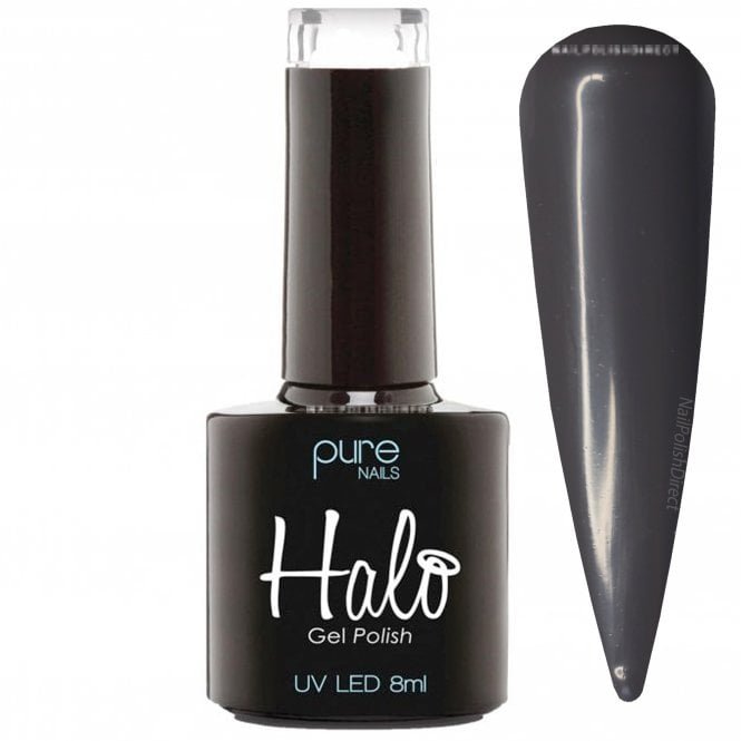 Halo Hema & TPO Free Gel Polish - Charcoal Grey 8ml (N2813)