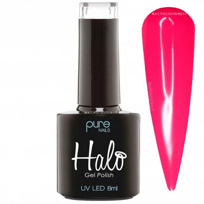 Halo Hema & TPO Free Gel Polish - Neon Coral 8ml (N2832)
