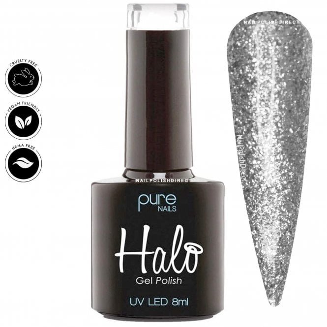 Halo Hema & TPO Free Gel Polish - Platinum 8ml (N2826)
