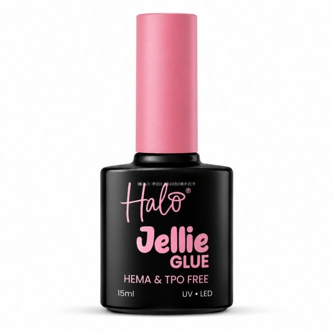 Halo Jellie Glue - Brush On Hema & TPO Free Adhesive For Jellie Tips 15ml (J114)
