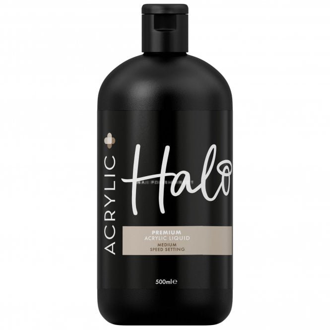 Halo Medium Setting Acrylic Plus Liquid 500ml (HA303)