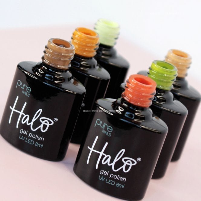 Halo Safari Adventure Hema & TPO Free Gel Polish Set & Free Desk Mat (6 x 8ml)