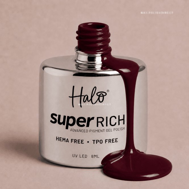 Halo The Autumn Diaries HEMA & TPO Free Super Rich Gel Polish - Cinnamon Swirl 8ml (HSR003)