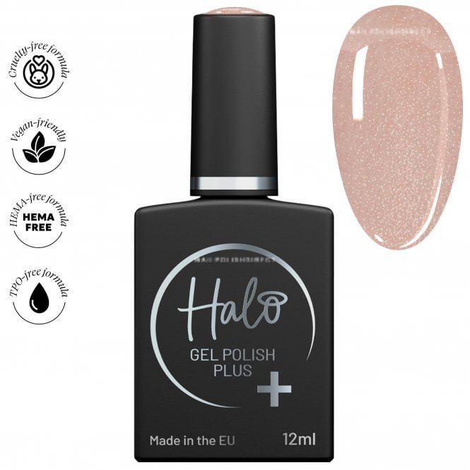 Halo Gel Polish Plus - Bare Shimmer 12ml Hema & TPO-Free (HP013)