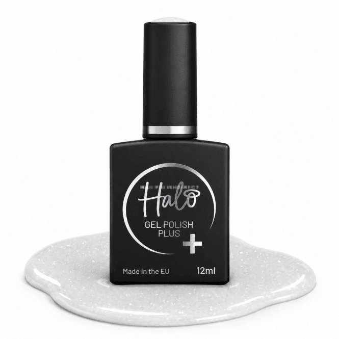 Halo Gel Polish Plus - White Shimmer 12ml Hema & TPO-Free (HP004)