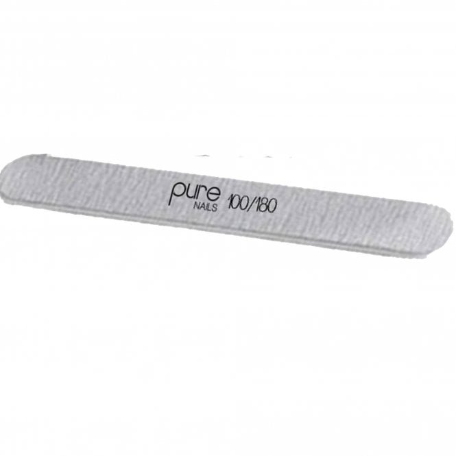 Halo Zebra Foam Nail File - 100/180 Grit (N1165)