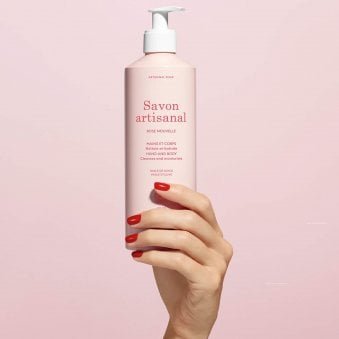 Hand & Body Moisturising Artisan Soap - Rose Nouvelle 500ml (40008)
