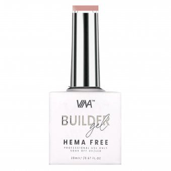 Hema Free Brush On Builder Gel - Peachy #18 - 20ml (VBG18/20)