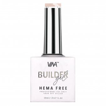 Hema Free Brush On Builder Gel - Soft Nude #2 - 20ml (VBGSOFTNUDE20)