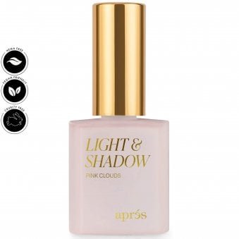Hema Free Gel Polish - Light & Shadow - Pink Clouds 10ml