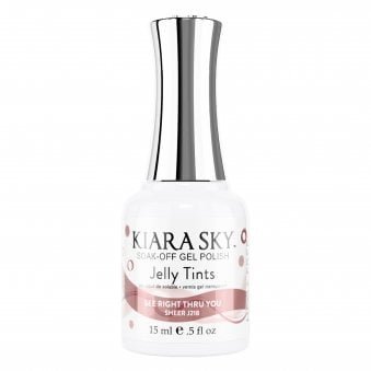 HEMA-Free Jelly Tint Gel Polish - See Right Thru You 15ml (J218)