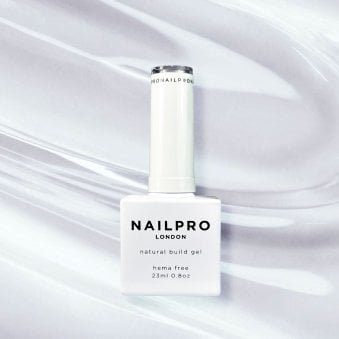 Hema Free Natural Brush On Builder Gel - London Mist (Clear) #00 - 23ml