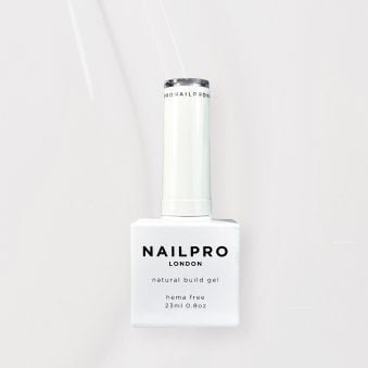 Hema Free Natural Brush On Builder Gel - Westminster White #01 - 23ml