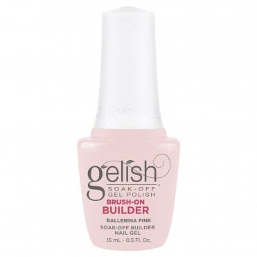 HEMA & TPO Free Brush On Builder Gel - Ballerina Pink 15ml (1148159)