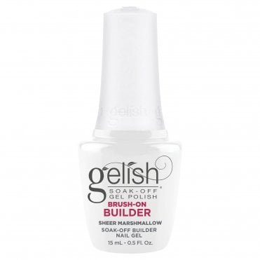 HEMA & TPO Free Brush On Builder Gel - Sheer Marshmallow 15ml (1148136)