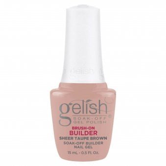 HEMA & TPO Free Brush On Builder Gel - Sheer Taupe Brown 15ml (1148148)
