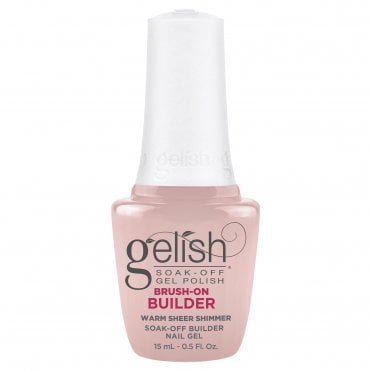 HEMA & TPO Free Brush On Builder Gel - Warm Sheer Shimmer 15ml (1148138)