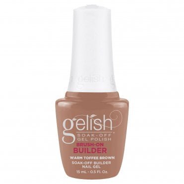 HEMA & TPO Free Brush On Builder Gel - Warm Toffee Brown 15ml (1148146)