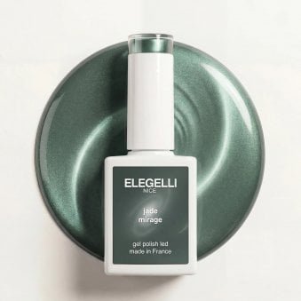 HEMA & TPO Free Cat Eyes Gel Polish - Jade Mirage 10ml