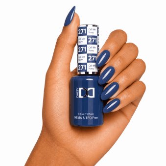 HEMA & TPO Free Gel Polish 15ml - Call Me Navy 271