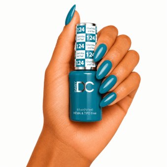 HEMA & TPO Free Gel Polish 15ml - I Don't Kiss And Teal 124