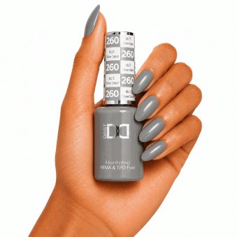 HEMA & TPO Free Gel Polish 15ml - M.I.T. Silver Steel 260