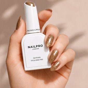 HEMA & TPO Free Gel Polish 23ml - Gleam Gold 243
