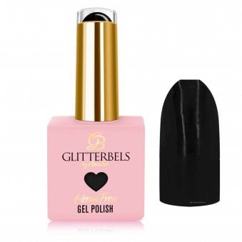 Hema & TPO Free Gel Polish - Black 8ml (HGEL041-2)