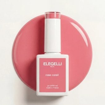 HEMA & TPO Free Gel Polish - Coral Pink 10ml