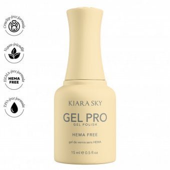 HEMA & TPO Free Gel-Pro Polish 15ml - Lemon Creme