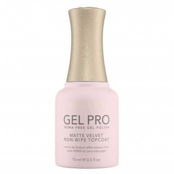 HEMA & TPO Free Gel-Pro Polish 15ml - Matte Velvet Top Coat (HFMVTC)