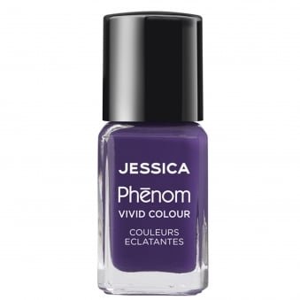 Vivid Colour Weekly Nail Polish - Grape Gatsby 15mL