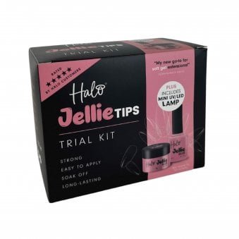 Jellie Tips - Hema Free Trial Kit With Mini UV/LED Lamp (2 x 5ml) (J100)