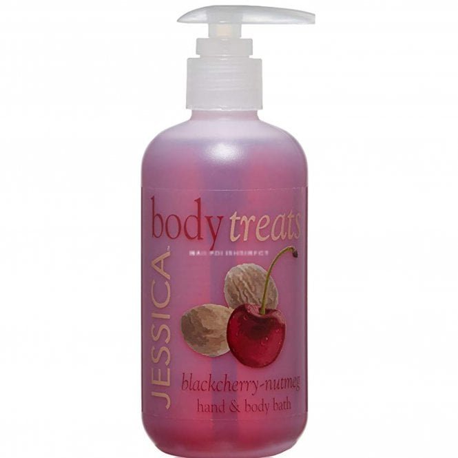 Jessica Body Treats - Hand & Body Bath - Blackcherry And Nutmeg 251ml (BT25)