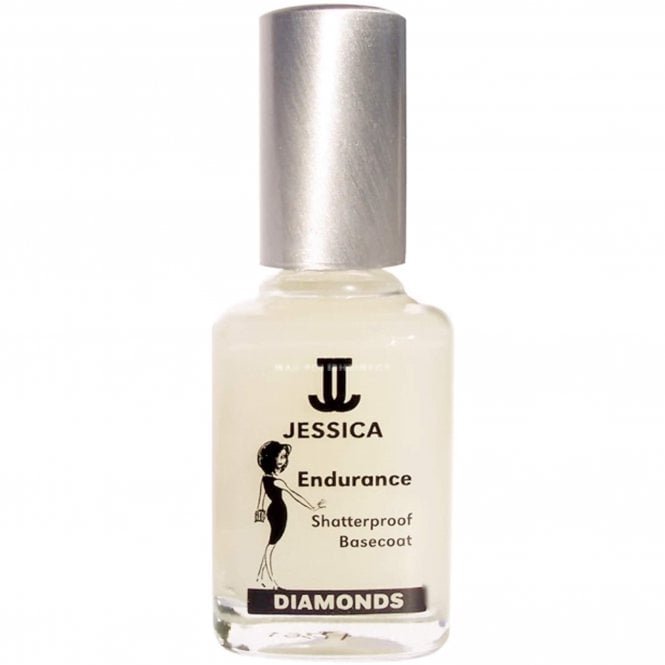 Jessica Diamonds Endurance Basecoat - Shatterproof & Protective 14.8ml (DE)