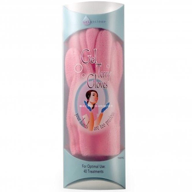 Jessica Geluscious Gloves - Gel Lined Hand Pampers - Pink