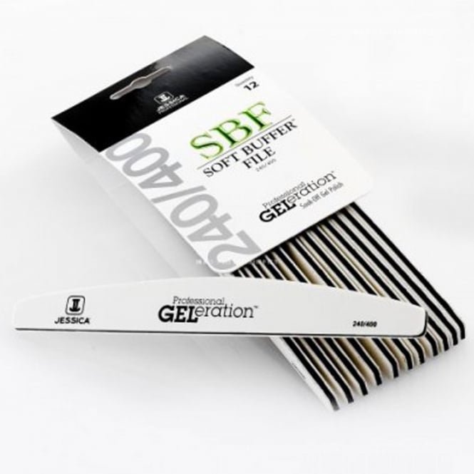 Jessica GELeration - Soft Buffer Nail File 240/400 Grit