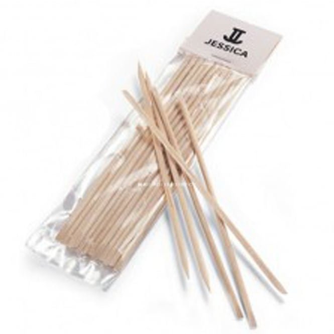Jessica Orangewood Cuticle Sticks (Pack of 12)