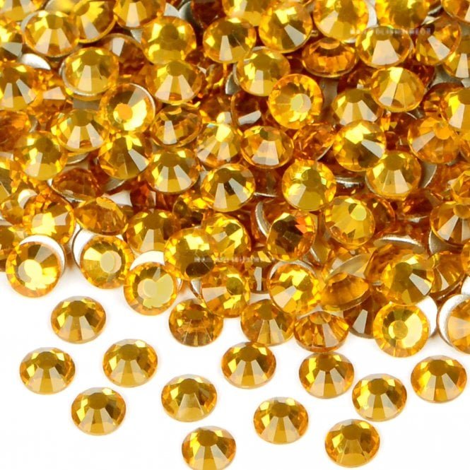 Jessica Swarovski Crystals - Flat Back Nail Gems - Sun (Pack Of 200)
