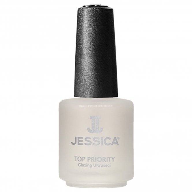 Jessica Top Priority Nail Polish Topcoat - Glazing Ultraseal 7.4ml (TOP3)