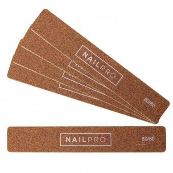 Jumbo Nail Files - Gold - 80/80 Grit