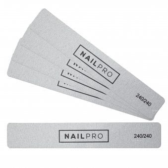Jumbo Nail Files - Zebra - 240/240 Grit