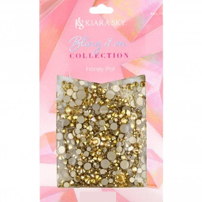 Kiara Sky Bling It On Rhinestones - Honey Pot (50 Pieces) (KSR07)