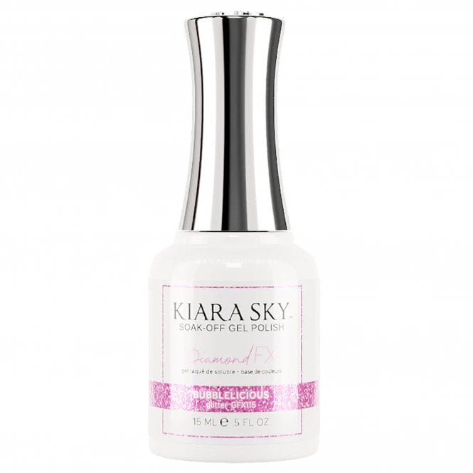 Kiara Sky DiamondFX Gel Polish - Bubblelicious 15ml (GFX115)