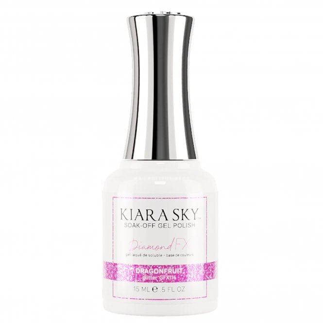 Kiara Sky DiamondFX Gel Polish - Dragonfruit 15ml (GFX114)