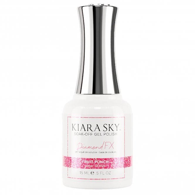 Kiara Sky DiamondFX Gel Polish - Fruit Punch 15ml (GFX124)