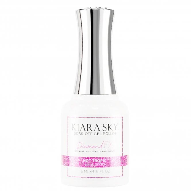 Kiara Sky DiamondFX Gel Polish - Hot Tropic 15ml (GFX113)